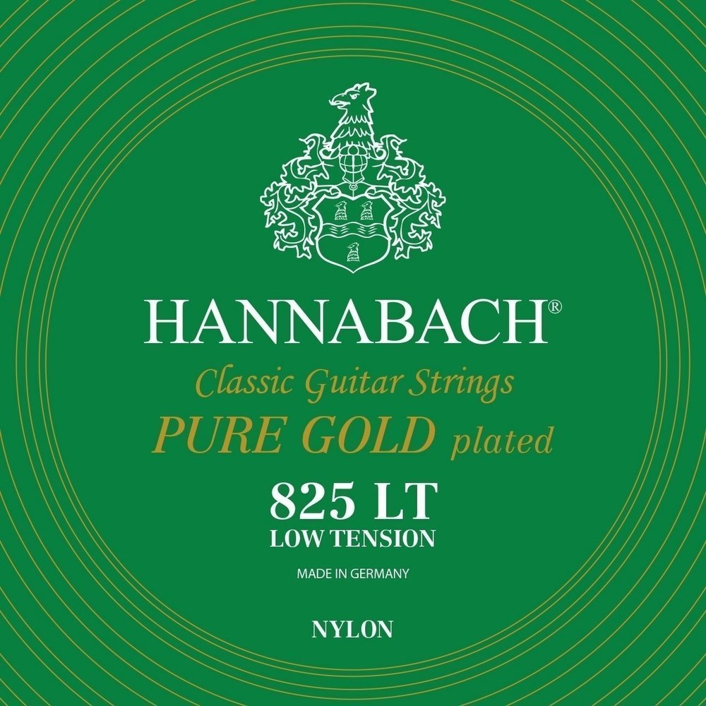 Hannabach Serie 825 Low Tension Klassisen Kitaran Kieli D4