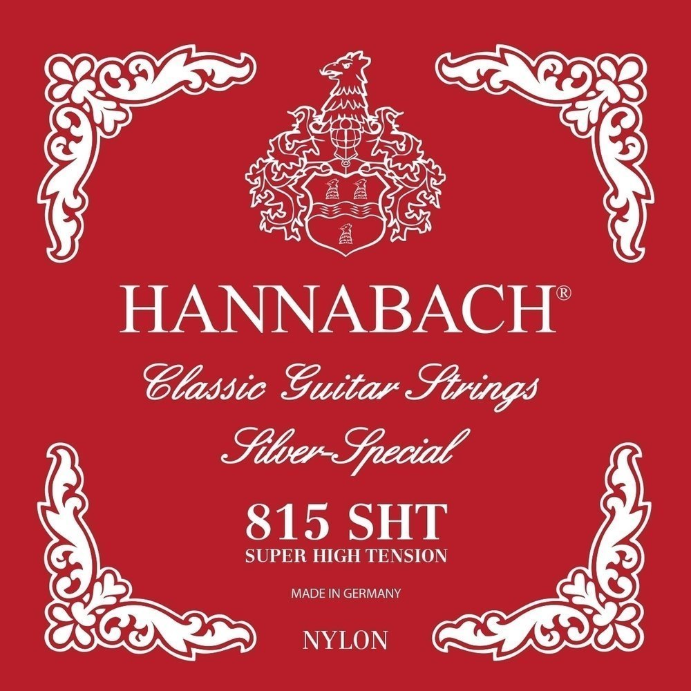 Hannabach Serie 815 Super High Tension Silver Special Klassisen Kitaran Kielisarja