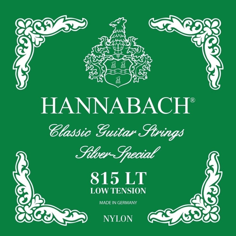 Hannabach Serie 815 Silver Special Diskanttikielet, Low Tension (3 kpl)
