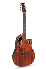 Ovation Celebrity Elite Plus Mid Cutaway Figured Koa