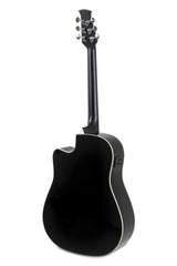 Applause Elektro-akustinen kitara Wood Classics AED96-5HG Black Gloss Electro, musta, kiiltävä