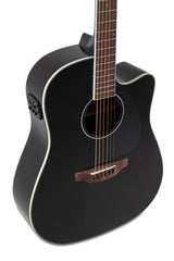 Applause Elektro-akustinen kitara Wood Classics AED96-5HG Black Gloss Electro, musta, kiiltävä