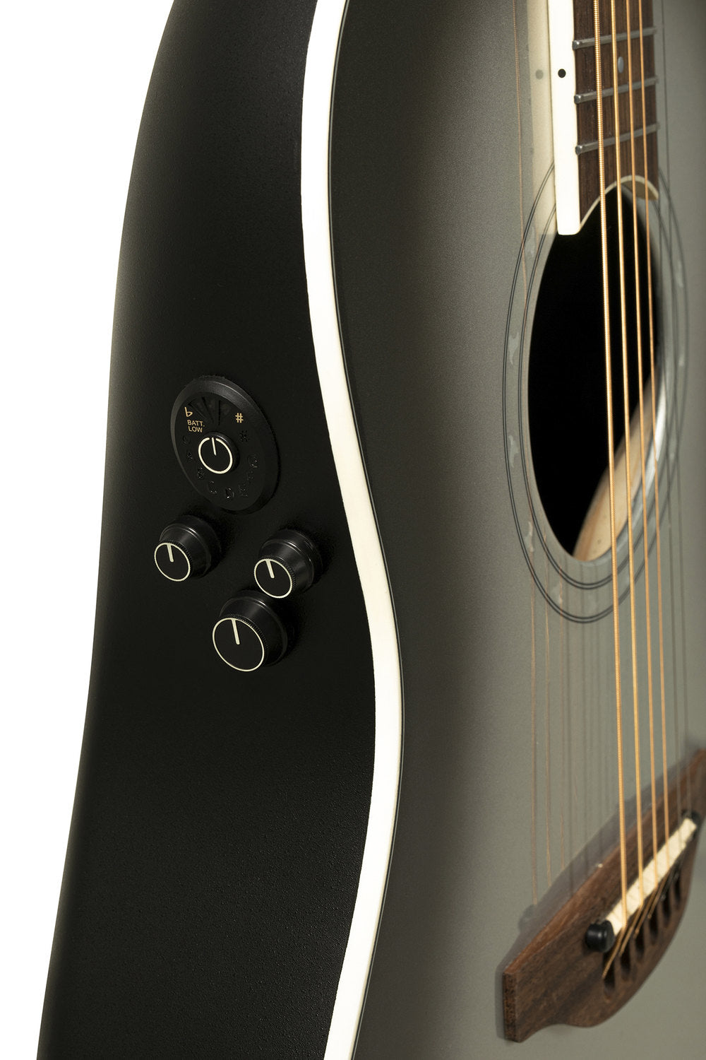 Elektro-akustinen kitara Pro Series Ultra Mid-Depth Non-Cutaway Silver Shadow