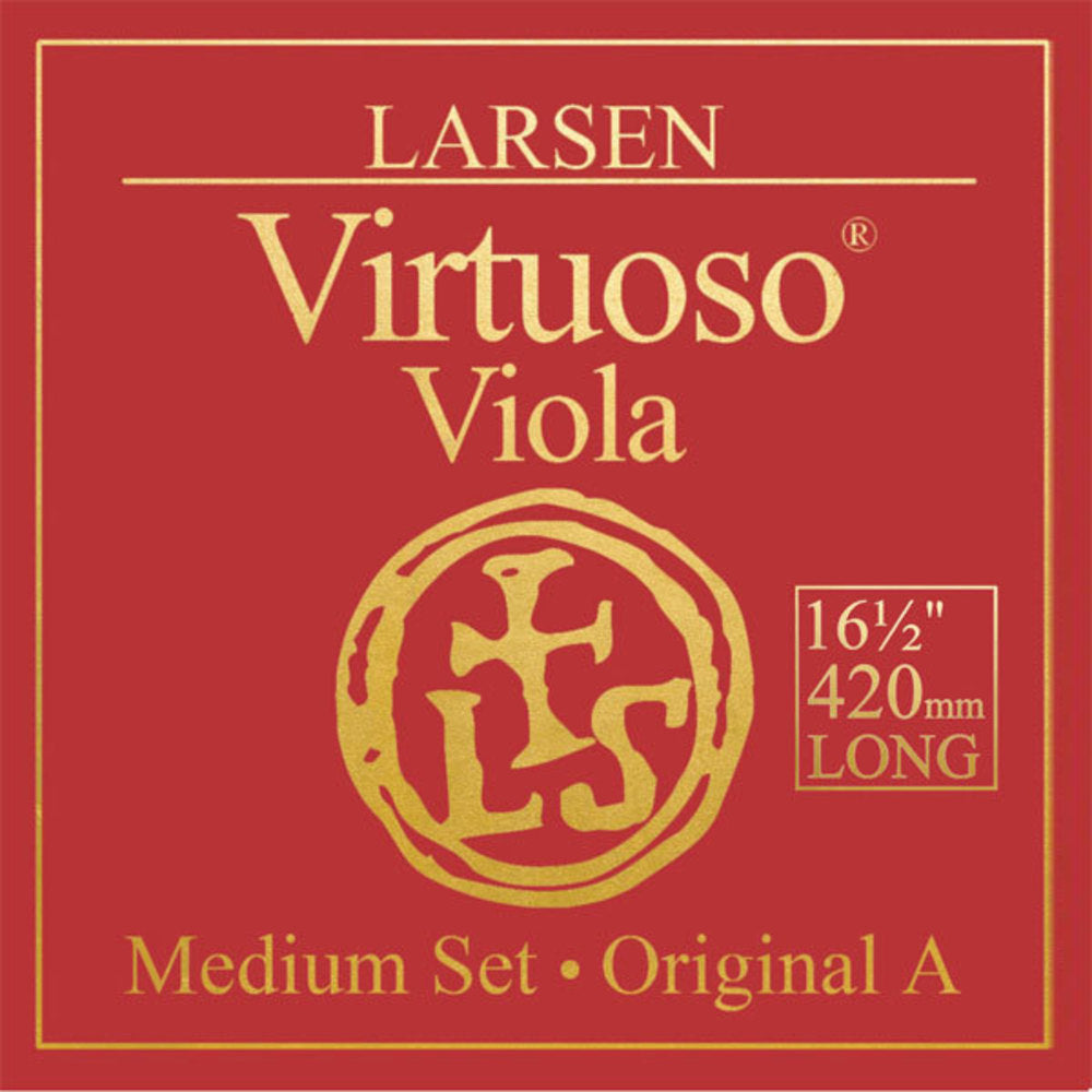 Larsen Strings Virtuoso Alttoviulun kielisarja, Extra-pitkä 420mm Ball End