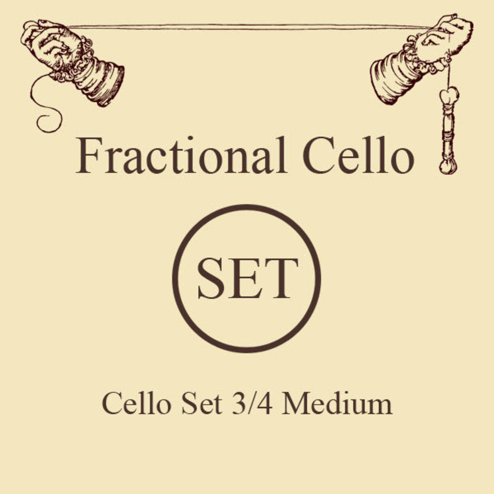 Larsen Strings Original Fractional Cello -kielisarja 3/4