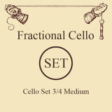 Larsen Strings Original Fractional Cello -kielisarja 3/4