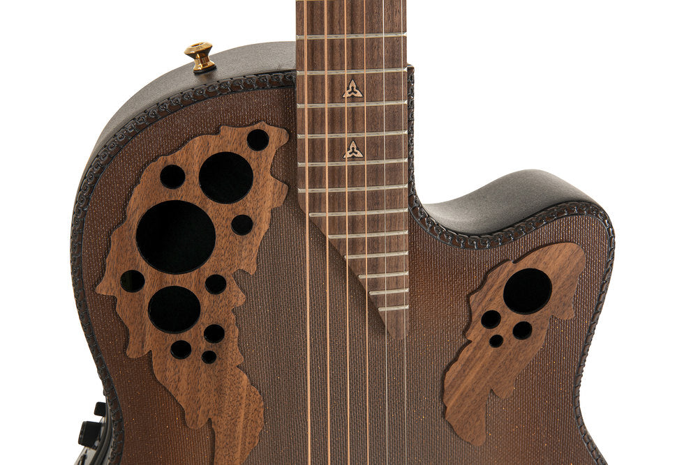 Elektro-akustinen kitara 2087GT Deep Contour Cutaway Reverse Brown Burst