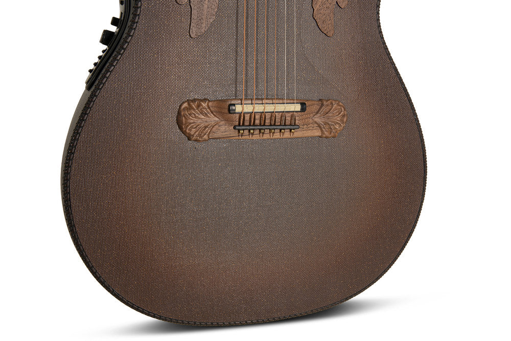 Elektro-akustinen kitara 2087GT Deep Contour Cutaway Reverse Brown Burst