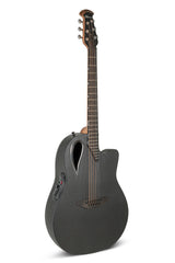 Elektro-akustinen kitara Adamas MD80-NWT Mid-Depth Contour Cutaway NWT musta