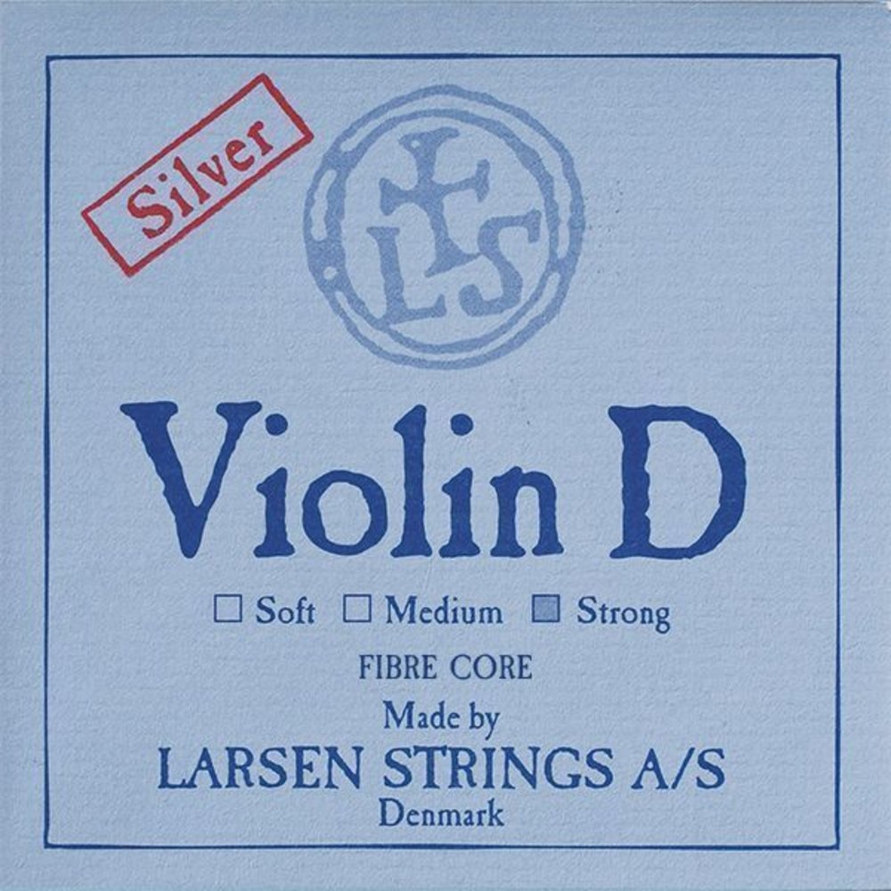 Larsen Original Viulun D-kieli - Hopea/Synteettinen