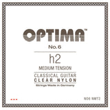 Klassisen kitaran kielet Irtokielet H/B2 Nylon (654711)
