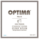 Klassisen kitaran kielet Irtokielet E1 Nylon