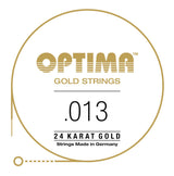 Akustisen kitaran kielet Gold Strings H/B2 .013