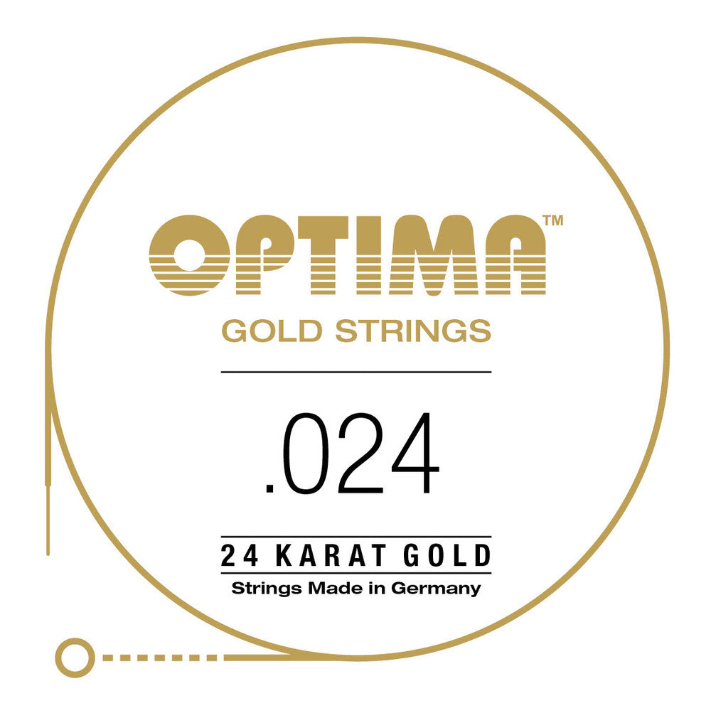 Akustisen kitaran kielet Gold Strings G3 .024w
