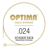 Akustisen kitaran kielet Gold Strings G3 .024w