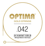 Akustisen kitaran kielet Gold Strings A5 .042w