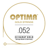 Akustisen kitaran kielet Gold Strings E6 .052w