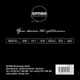 Sähkökitaran kielet Chrome strings round wound Sarja (674667)