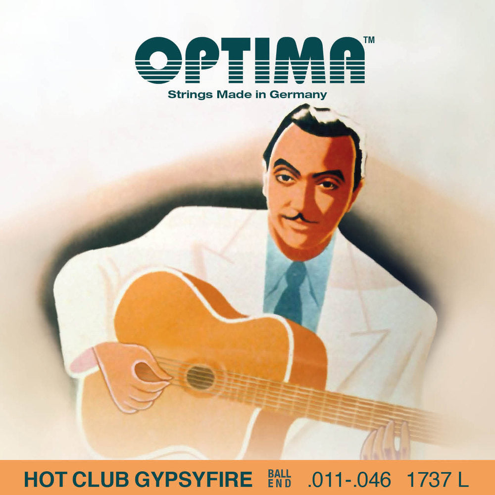 Akustisen kitaran kielet Hot Club Gypsyfire, hopeoitu Sarja (667517)