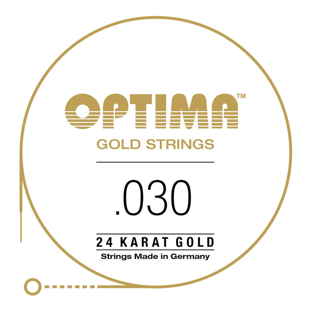 Sähkökitaran kielet Gold strings round wound A5 .030w