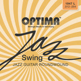 Sähkökitaran kielet Jazz Swing Chrome Round Wound Sarja (674727)
