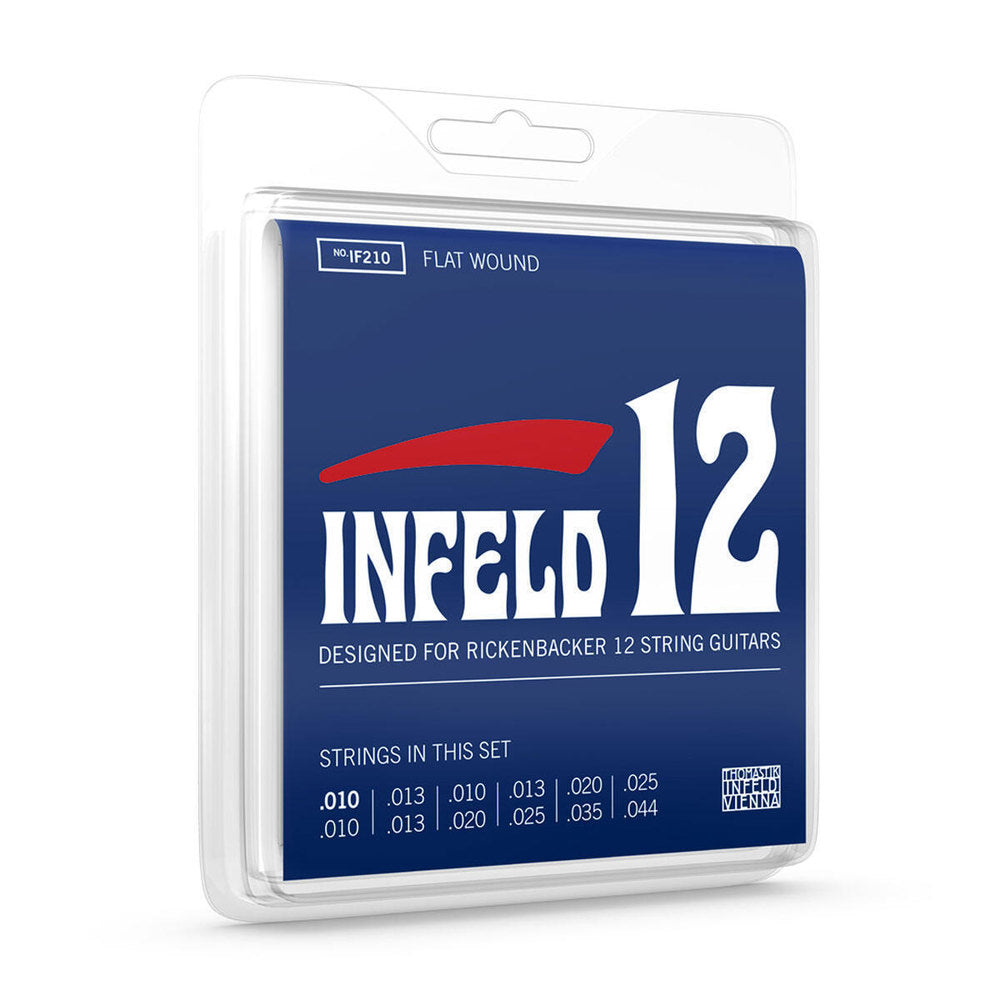 Sähkökitaran kielet Infeld 12 Rickenbacker 12-kiel. flatwound