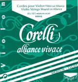 Viulun kielet Alliance  Vivace Medium-light 800ML