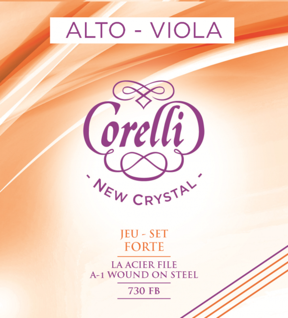 Alttoviulun kielet Crystal Forte