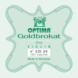 Viulun kielet Kultainen brokaatti E 0,25 L