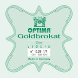 Viulun kielet Goldbrokat E 0,26 B (631555)