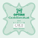 Viulun kielet Goldbrokat E 0,28 L (631558)