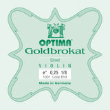 Viulun kielet Goldbrokat E 0,25 L (631562)