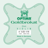 Viulun kielet Goldbrokat E 0,25 B