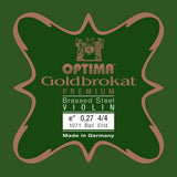Viulun kielet Goldbrokat Premium brass-coated E 0,27 B (631677)