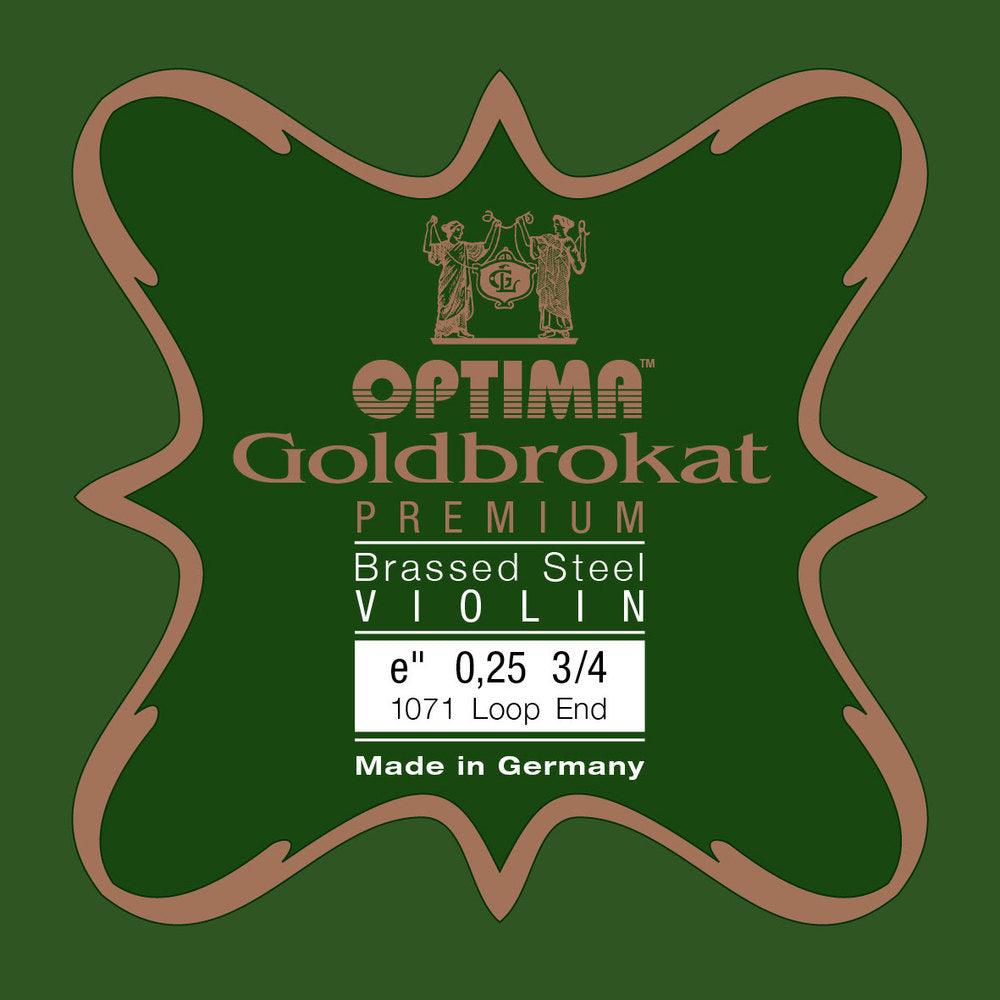 Viulun kielet Goldbrokat Premium brass-coated E 0,25 L (631682)