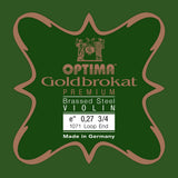Viulun kielet Goldbrokat Premium brass-coated E 0,27 L (631686)