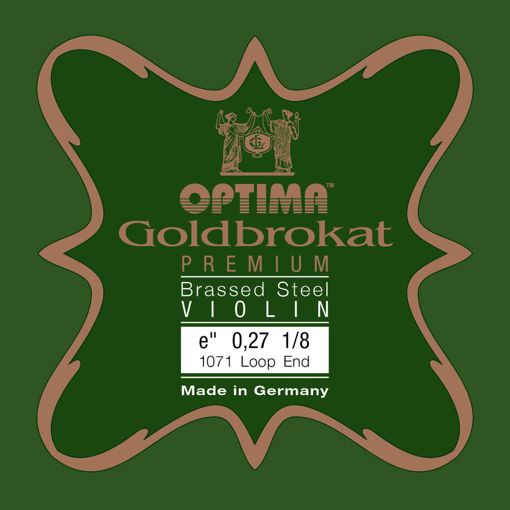 Viulun kielet Goldbrokat Premium brass-coated E 0,27 L (631716)