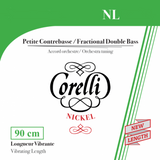 Kontrabasson kielet Fractional - lyhyt skaala G 1/4