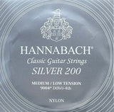 Klassisen kitaran kielet Sarja 900 Medium/Low Tension Silver 200 D4w