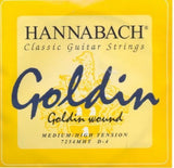Klassisen kitaran kielet Sarja 725 Medium/High Tension Goldin D4 Goldin