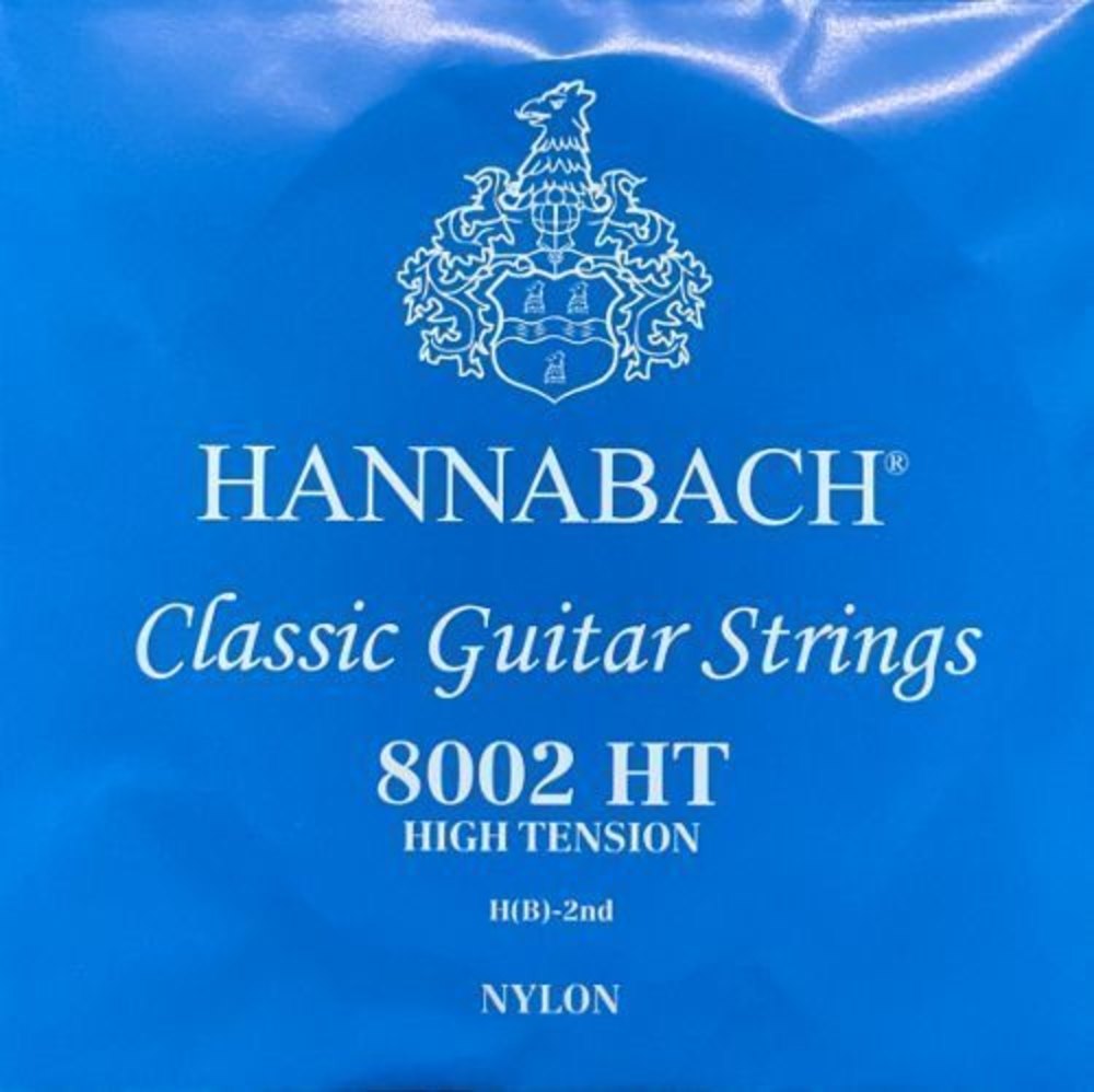 Klassisen kitaran kielet Serie 800 High Tension Hopeoitu H/B2