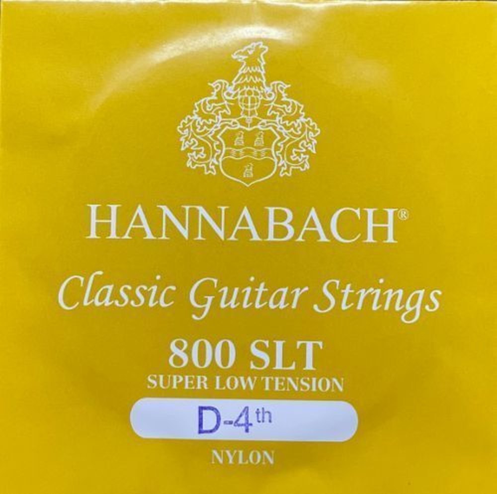 Klassisen kitaran kielet Serie 800 Super Low Tension Hopeoitu D4w