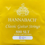Klassisen kitaran kielet Serie 800 Super Low Tension Hopeoitu E6w