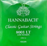 Hannabach Serie 800 Low Tension - Klassisen kitaran E1-kieli