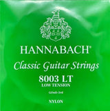 Klassisen kitaran kielet Serie 800 Low tension Hopeoitu G3