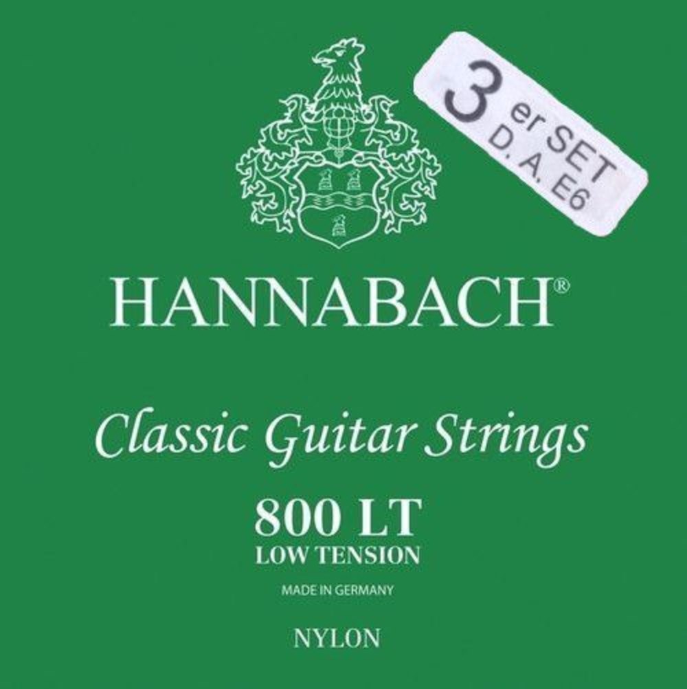 Klassisen kitaran kielet Serie 800 Low tension Hopeoitu 3 bassokieltä