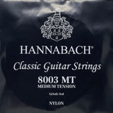 Klassisen kitaran kielet Serie 800 Medium Tension Hopeoitu G3