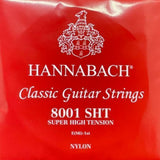 Klassisen kitaran kielet Serie 800 Super High Tension Hopeoitu E1