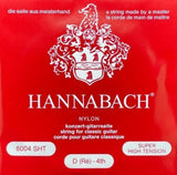 Hannabach Serie 800 Classical Guitar Strings Super High Tension D4w