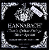 Klassisen kitaran kielet Serie 815 Medium Tension Silver Special 3 bassokieltä